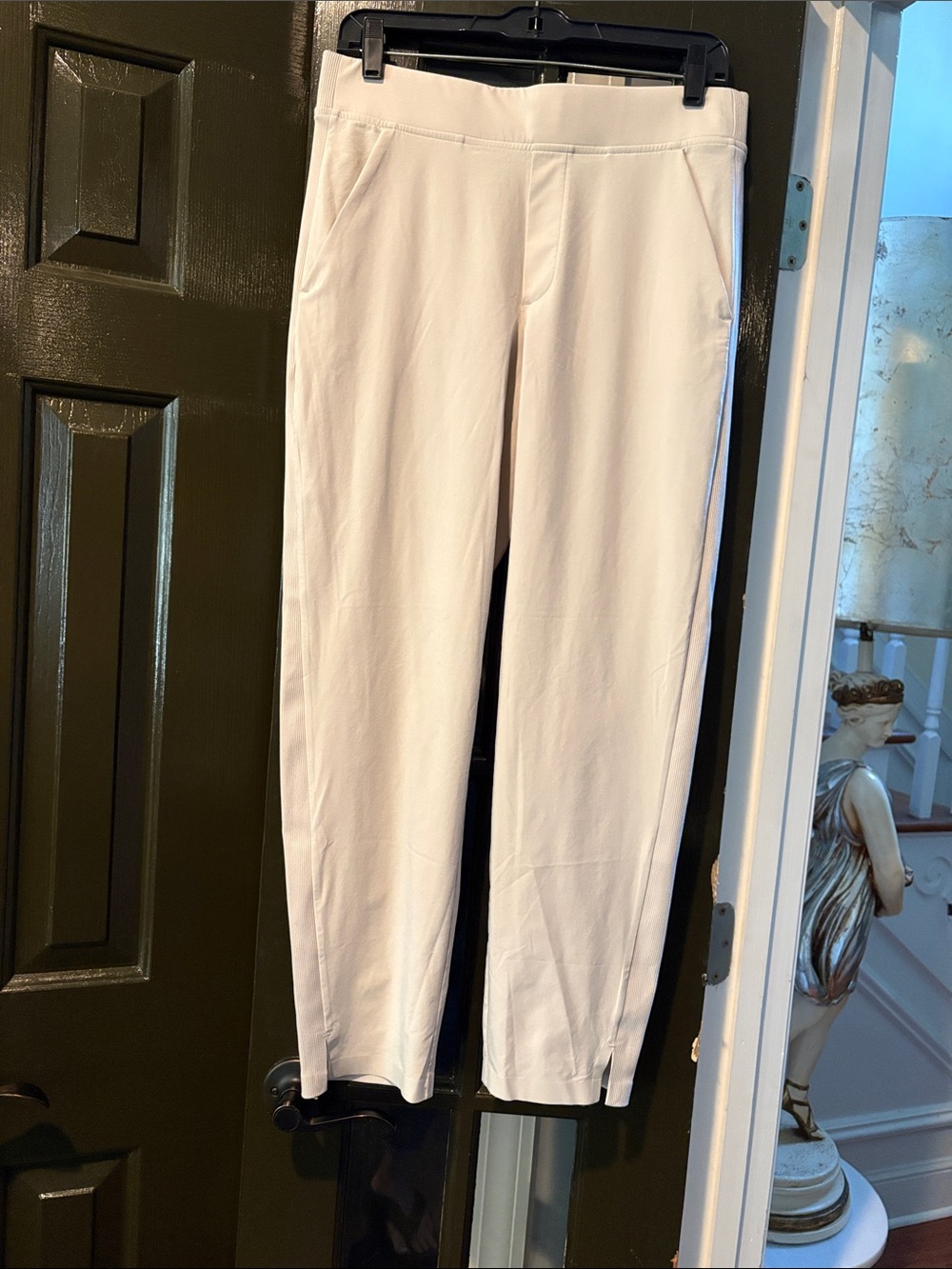 Athleta Cream Women's Slim Track Pants
